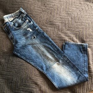 H&M boyfriend low waist tapered leg